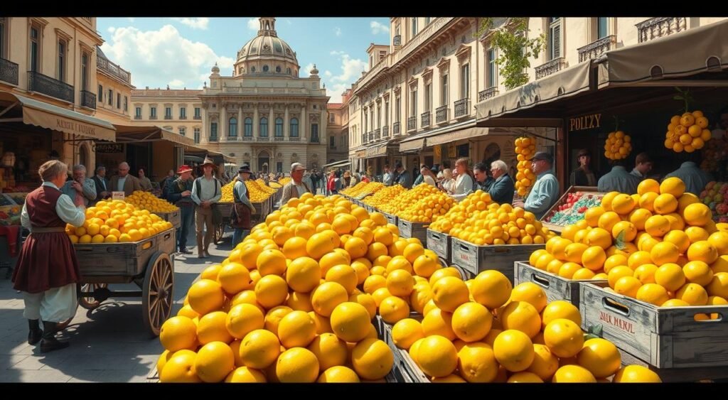 18th century lemon merchant