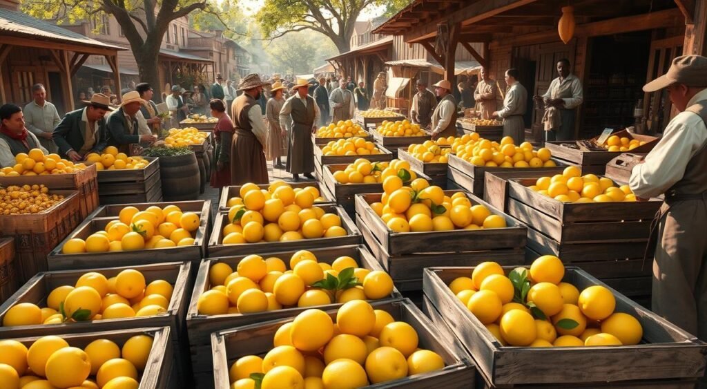 18th century lemon merchant