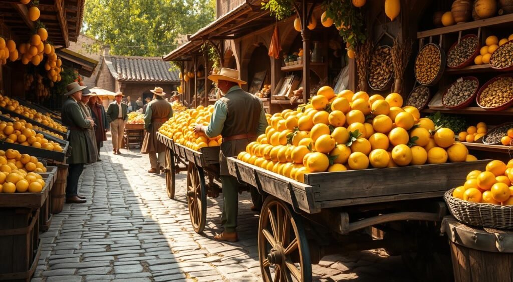 18th century lemon merchant