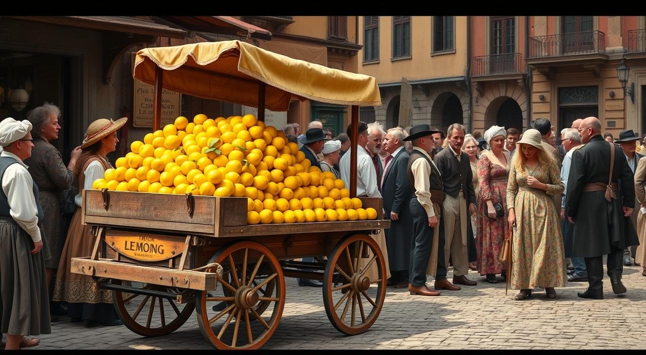 18th century lemon merchant