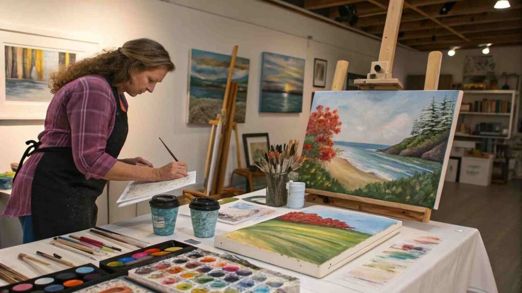Alyson H Belcourt Art