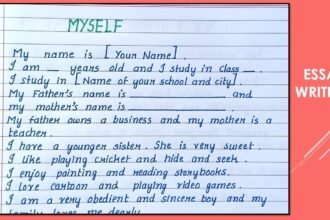 my self essay