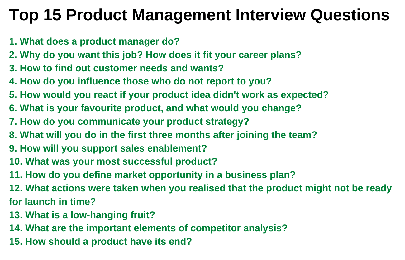 Product Manager Interview Questions: The Complete, Friendly Guide